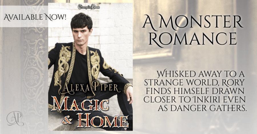 What Rory eats for dinner. Character interview from Magic and Home by Alexa Piper @ProwlingPiper #RLFblog #MMRomance