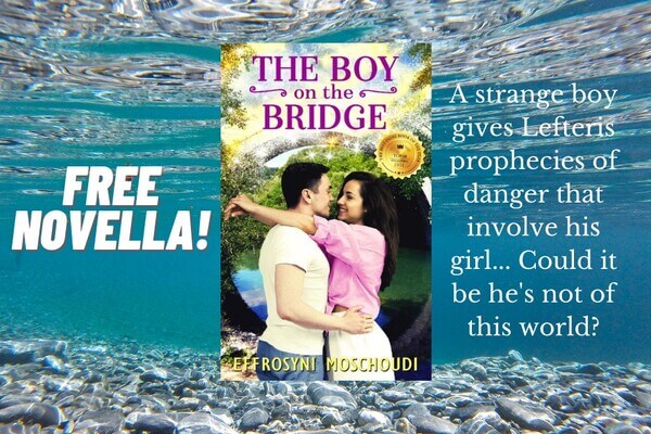 Read it free: The Boy on the Bridge by Effrosyni Moschoudi a ghost romance novella @FrostieMoss #RLFblog #FreeBook #PNR
